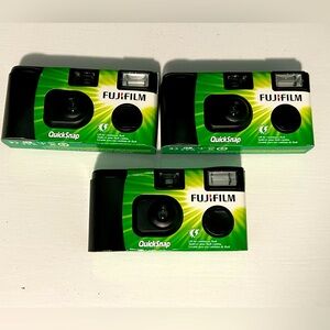 Fujifilm QuickSnap Flash 400/27 Camera, Green